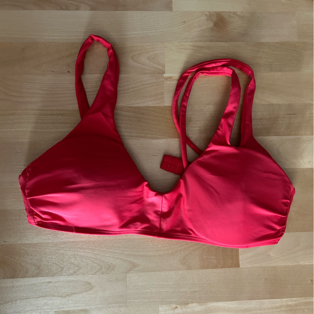 Bright Pink Bikini Top